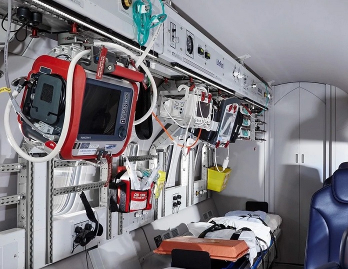 Express medical repatriation and air ambulance by private plane or helicopter