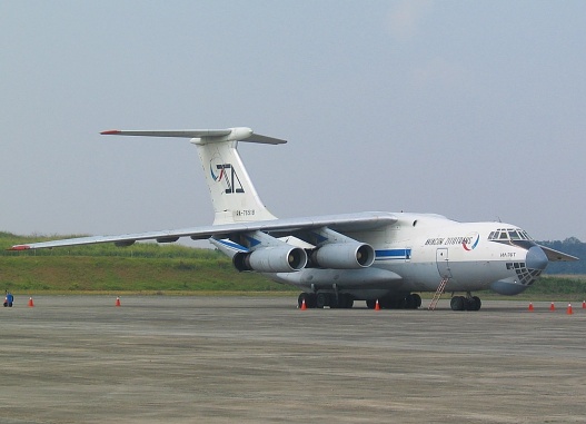 Fiche technique de l'avion cargo Ilyushin IL-76T