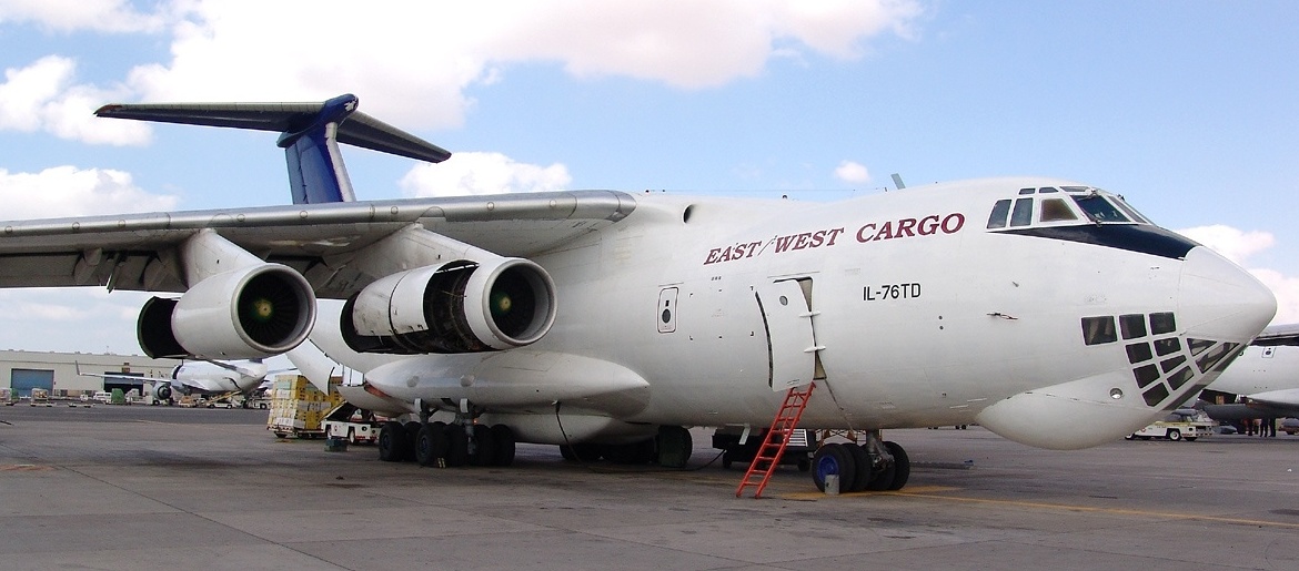 Fiche technique de l'avion cargo soviétique/russe Ilyushin IL-76T
